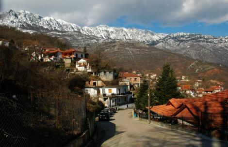 Η είσοδος του χωριού